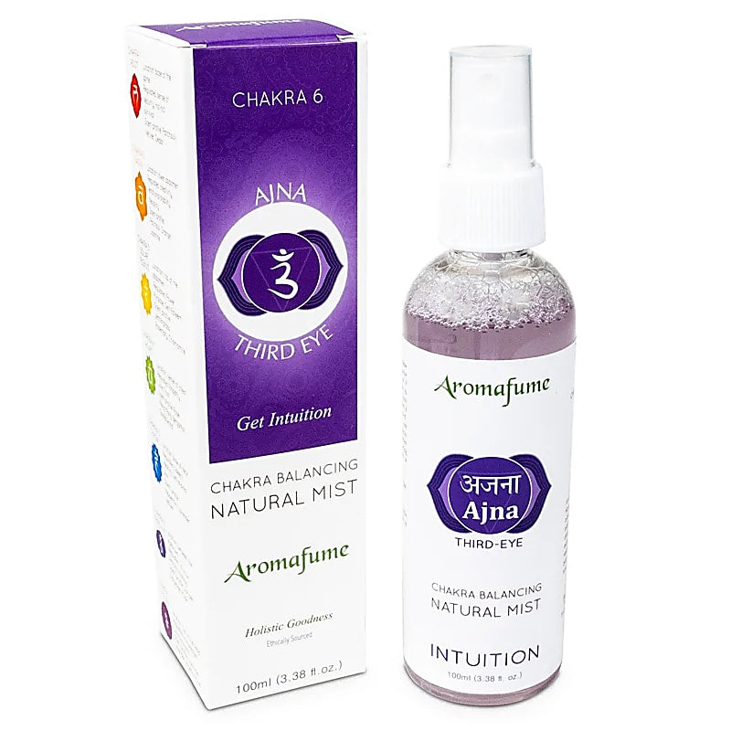 Air Freshener Spray «6o Chakra Third Eye Ajna»-Φυσικό Σπρέι δωματίου για καθαρισμό χώρου - καθαρισμός αύρας - με αιθέρια έλαια  100 ml | Αιθέριο Έλαιο - mykarma.gr