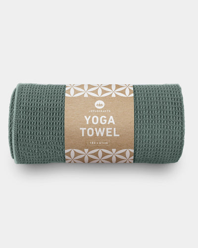 Lotuscrafts - Πετσέτα Στρώματος - Yoga Mat Towel - Balsam Green Διαστάσεις: 183cm x 61cm - mykarma.gr
