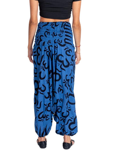 Blue Afghan Pants - MPA50105 - mykarma.gr
