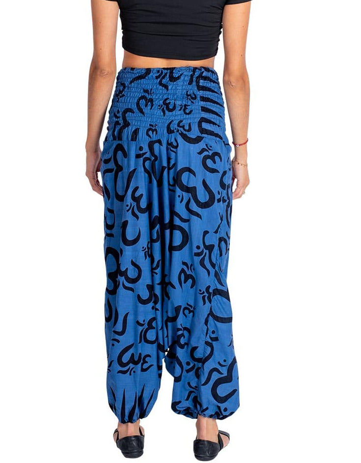 Blue Afghan Pants - MPA50105 - mykarma.gr