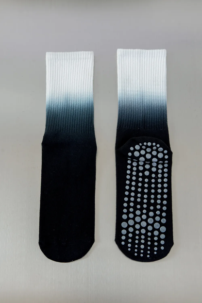 Αντιολισθητικές Ψηλές Κάλτσες - Tie-Dye Non-Slip Socks – Yoga & Pilates - ποικιλία χρωμάτων  No 37-43