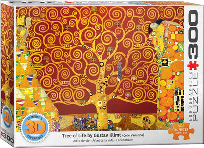 Παζλ 300 Τεμαχίων 3D εφέ - Puzzle “Tree of Life” 3D Lenticular