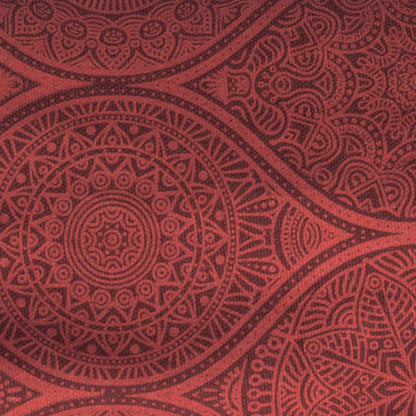 Bodhi Yoga Asana Mat Bag Maharaja - Τσάντα Μεταφοράς για στρώμα “Mayuri” - βαμβάκι - deep red Διαστάσεις 60 cm - mykarma.gr