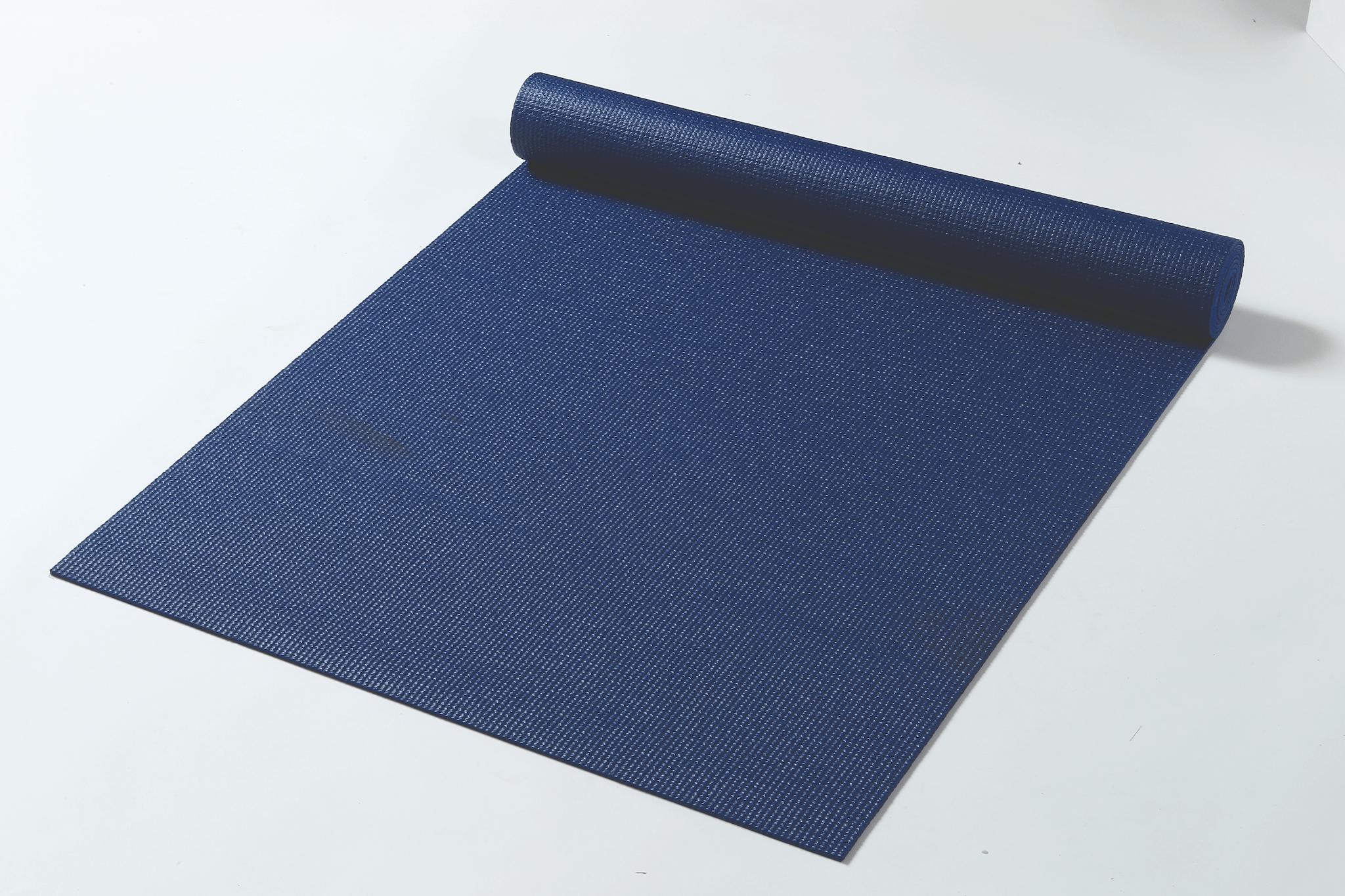 Στρώμα γιόγκα - yoga mat basic dark blue 60 X 180 X 3mm - mykarma.gr
