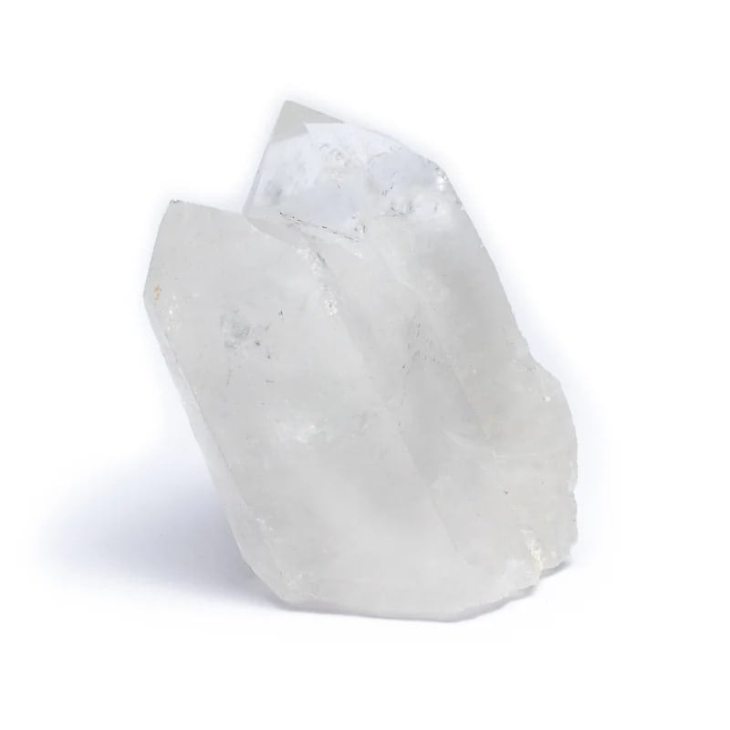 Φυσικό Ορυκτό Πέτρωμα Λευκός Χαλαζίας (White Quartz) Α ποιότητας - ακατέργαστη πέτρα (1 η 2 τεμάχια)  Βάρος: 120 g - mykarma.gr