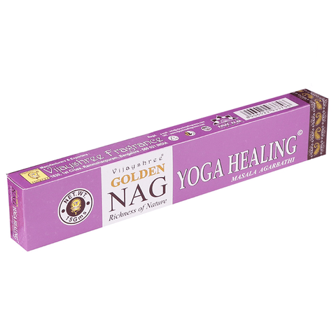 Αρωματικά Στικ Golden Nag - Yoga Healing Βάρος: 15 g