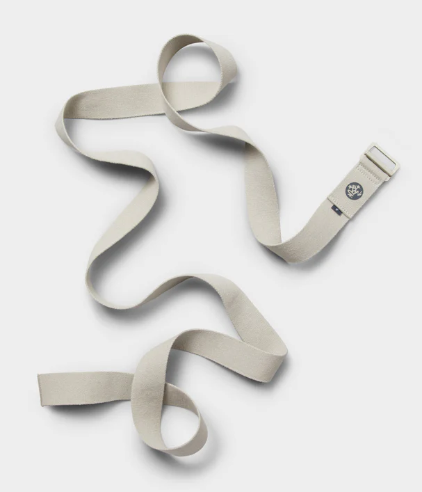 Manduka Ιμάντας - AligN Yoga Strap - Linen   244cm x 4.4cm - mykarma.gr