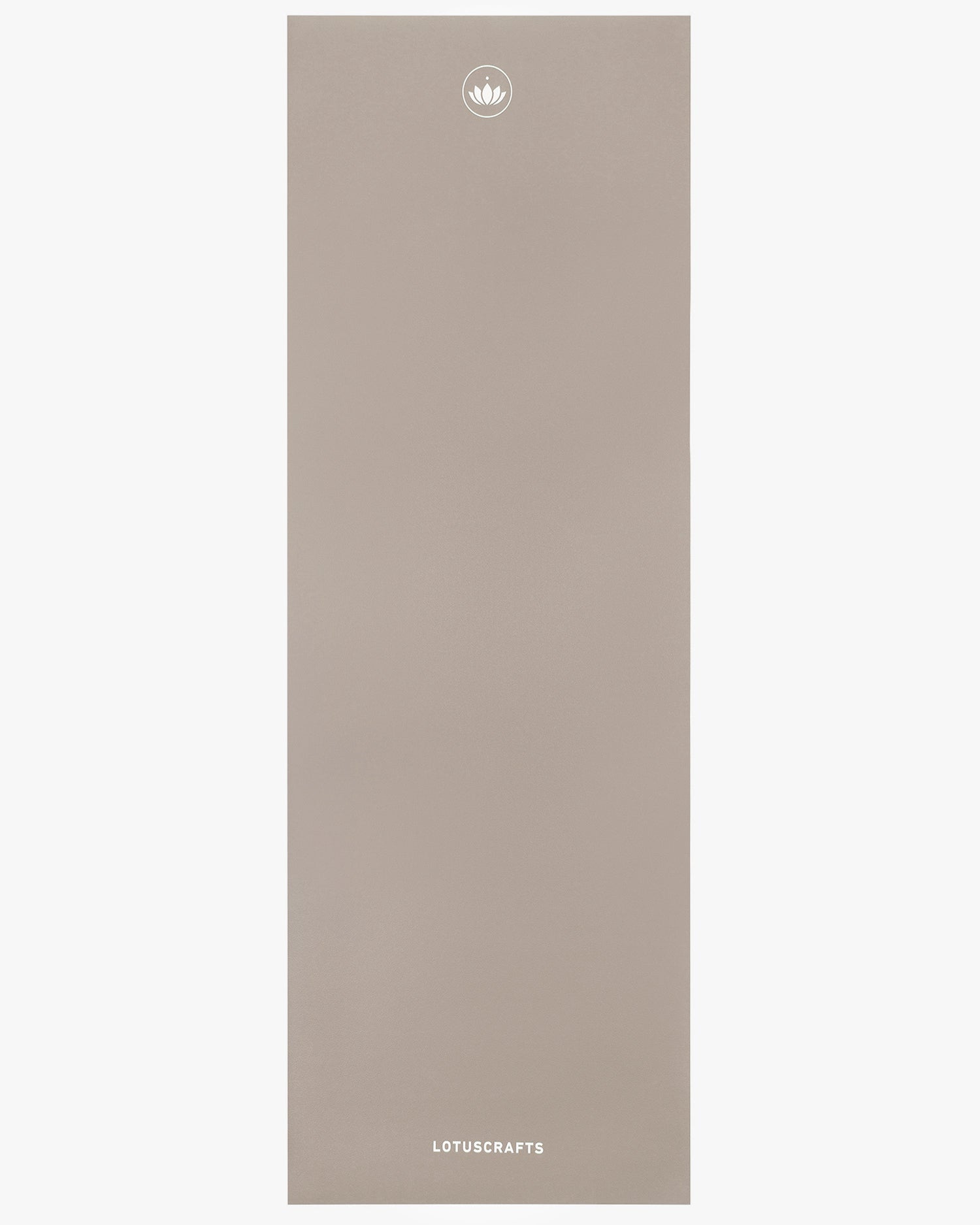 Lotuscrafts Travel Yoga Mat ARISE | Αντιολισθητικό στρώμα Yoga από φυσικό καουτσούκ & 15% ανακυκλώσιμο λατέξ - Light Taupe Βάρος: 1kg Διαστάσεις: 185cm x 65cm Πάχος: 0,13cm - mykarma.gr