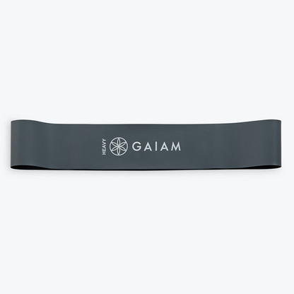 Gaiam -Set από 3 Pilates Restore Resistance mini Band Kit από φυσικό καουτσούκ - Light,Medium,Heavy - σε 3 χρώματα Διαστάσεις: 30 x 5 cm - mykarma.gr