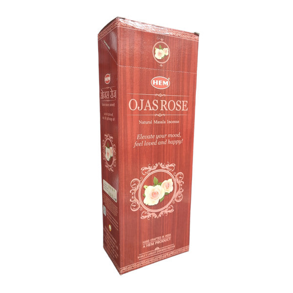 Hem Ινδικό Αρωματικό Στικ - Ρόδο (Ojas Rose)  20γρ