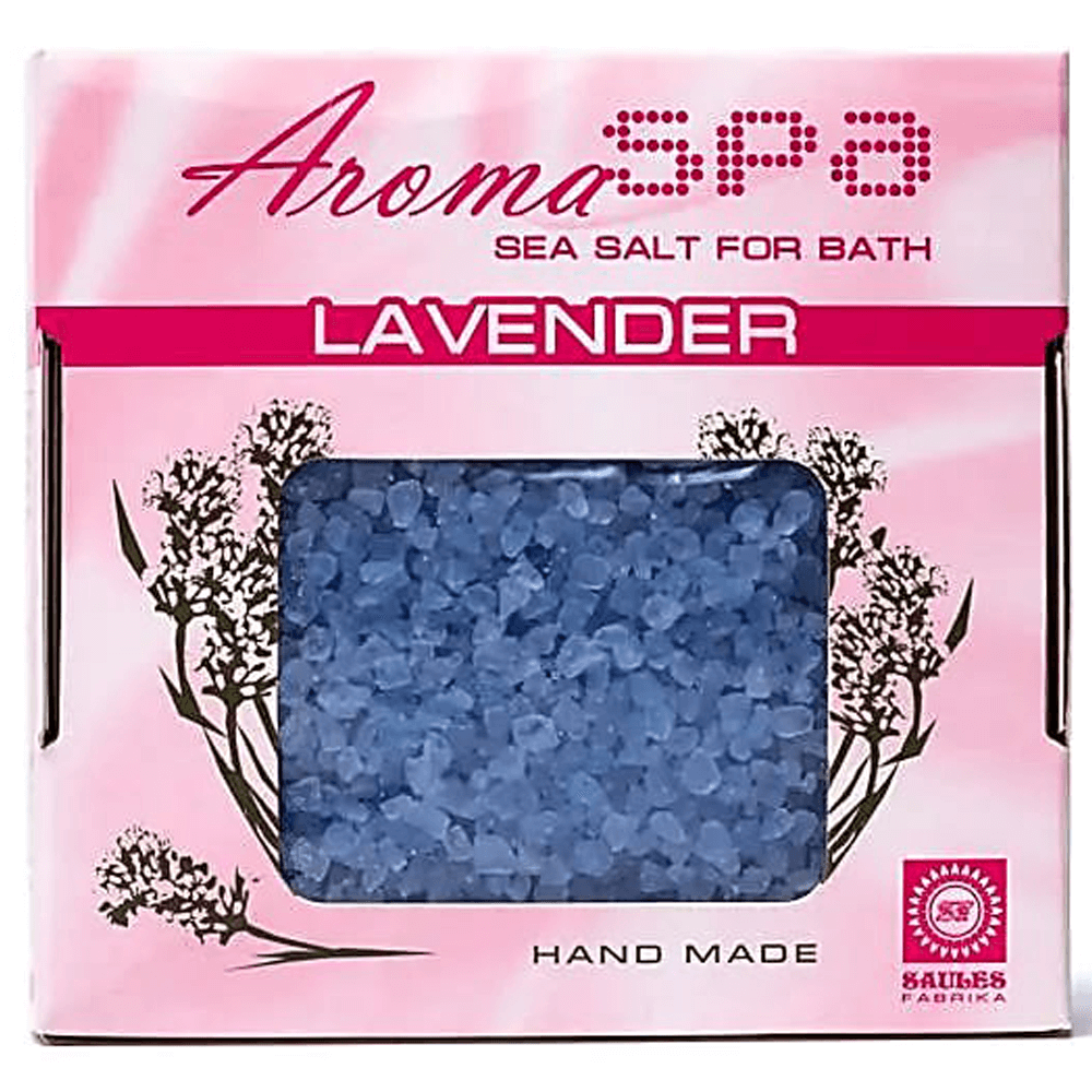 Aroma Spa - Φυσικά Άλατα Μπάνιου με Λεβάντα (Lavender)  450 g - mykarma.gr
