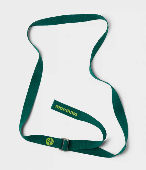 Manduka Ιμάντας - Unfold Yoga Strap - Eden   244cm x 3,2cm - mykarma.gr