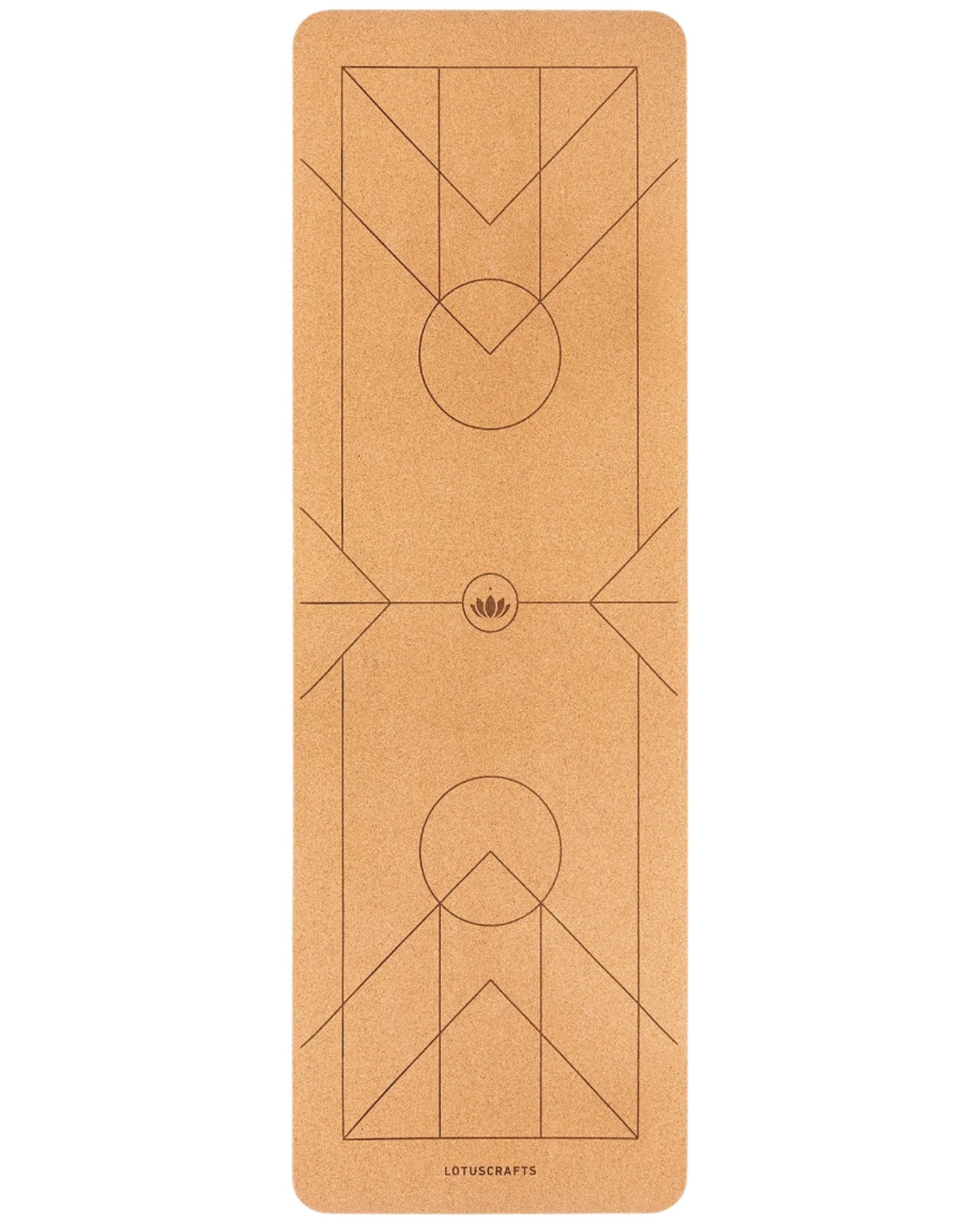 Lotuscrafts Cork Yogamatte Arise Align | Φυσικό στρωμα απο Φελλό Διαστασεις 185 cm x 65 cm x 4,5 mm Βάρος: 1,5 kg - mykarma.gr