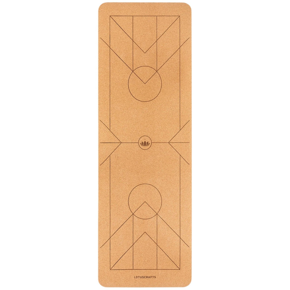 Lotuscrafts Cork Yogamatte Arise Align | Φυσικό στρωμα απο Φελλό Διαστασεις 185 cm x 65 cm x 4,5 mm Βάρος: 1,5 kg - mykarma.gr