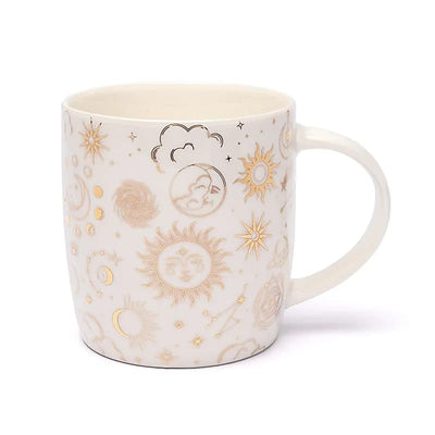 Ενα υπέροχο δώρο! Tea Infuser - Κούπα «Αστρολογία» - Πορσελάνη    400 ml - mykarma.gr