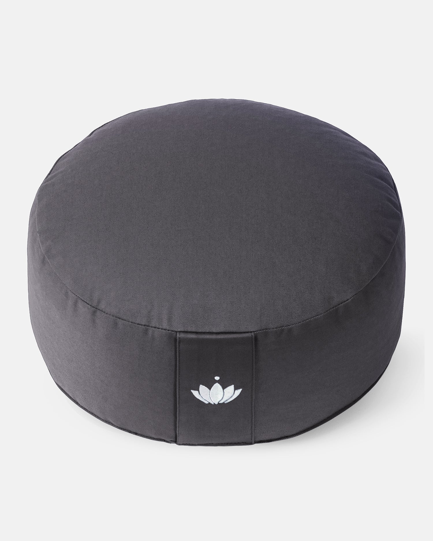 Lotuscrafts Μαξιλάρι διαλογισμού Lotus - Anthracite Διαστάσεις: 31 × 15 εκ - mykarma.gr