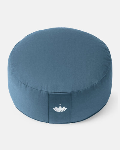 Lotuscrafts Μαξιλάρι διαλογισμού Lotus - Marine Blue Διαστάσεις: 31 × 15 εκ - mykarma.gr