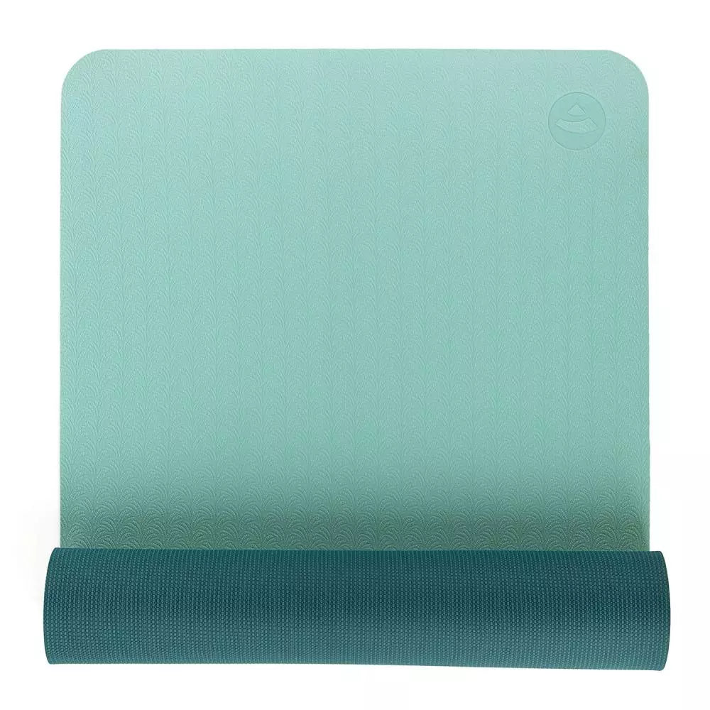 Bodhi στρώμα για Yoga & Pilates - TPE “Lotus Pro” - aqua/teal  183 x 60 cm, 6 mm