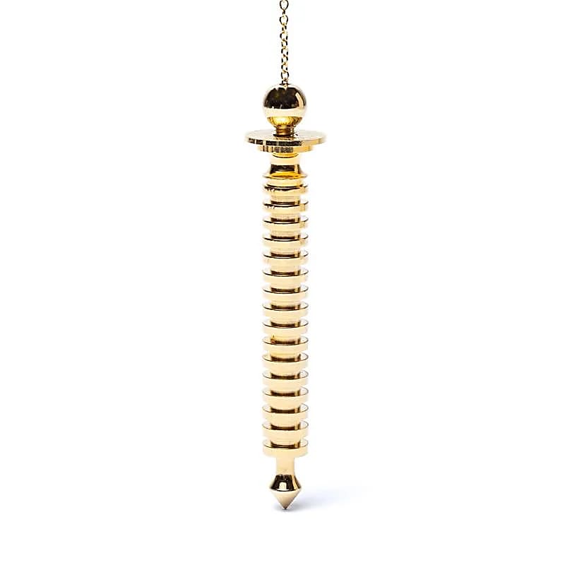 Εκκρεμές (Pendulum) “Flower of Life” ορείχαλκου Διαστάσεις: 10,5 cm  60 g - mykarma.gr