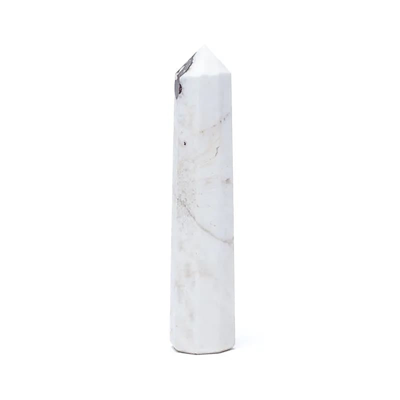 Φυσικό ορυκτό πέτρωμα-Οβελίσκος (Obelisk) Σκολεσίτης (Scolesite) Διαστάσεις: 8 x 2 cm - mykarma.gr