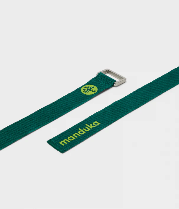 Manduka Ιμάντας - Unfold Yoga Strap - Eden   244cm x 3,2cm - mykarma.gr
