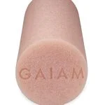 Gaiam Block - Restore Muscle Therapy Foam Roller Rosebud - κύλινδρος αφρού για Pilates & μυϊκη θεραπεία  45,7 cm