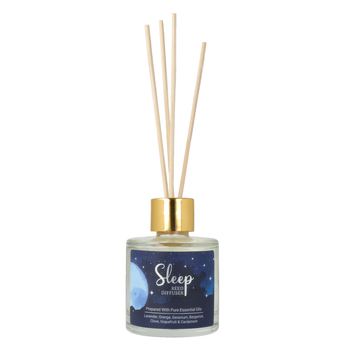 Home Reed Diffuser “Sleep Collection” -  Απαλό,Ζεστό & Ισορροπημένο Άρωμα (Sleep) 50ml & ξυλάκια | Αιθέριο Έλαιο