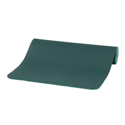 Bodhi Στρώμα για Yoga & Pilates - TPE Lotus Pro - dark green/green  183 x 60 cm, 6 mm - mykarma.gr