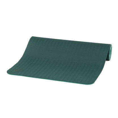 Bodhi Στρώμα για Yoga & Pilates - TPE Lotus Pro - dark green/green  183 x 60 cm, 6 mm