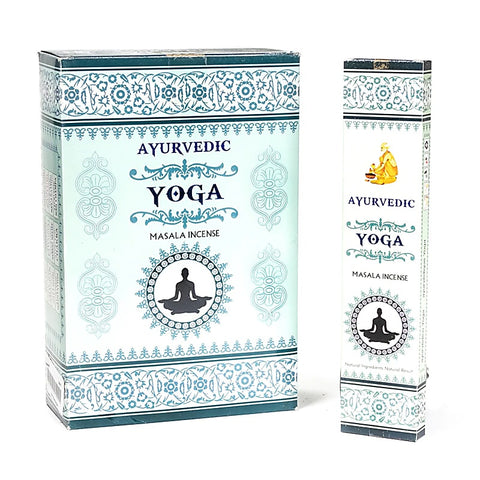 Αρωματικό Στικ Ayurvedic Masala Yoga  10 g  15 Στικ Χρόνος καύσης: ± 60 λεπτά ανά Στικ