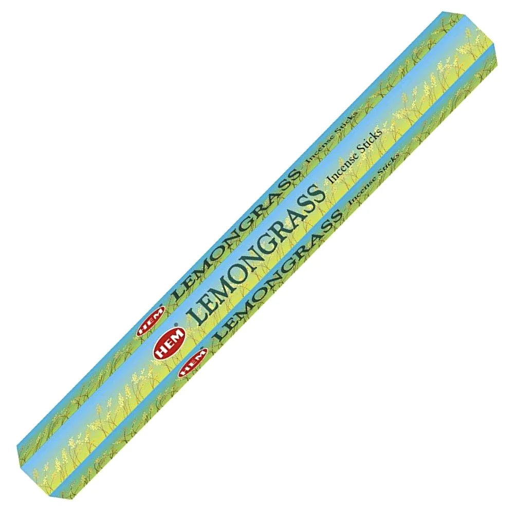 HEM Ινδικό Αρωματικό Στικ Hem - Λεμονόχορτο  Lemongrass  20γρ