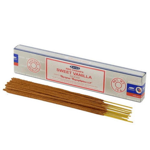 Αρωματικά Στικ Satya Nag Champa - Γλυκιά Βανίλια (Sweet Vanilla) - 20 Στικ