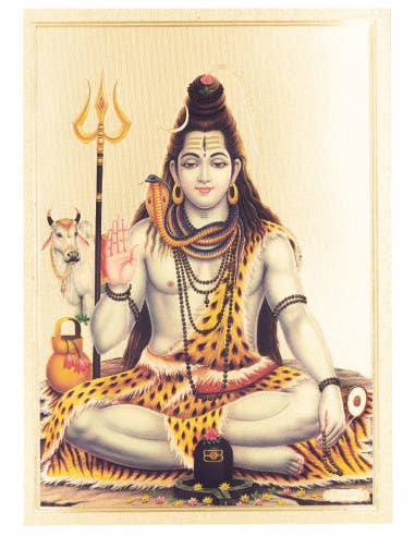 Shiva Sticker Foil - mykarma.gr