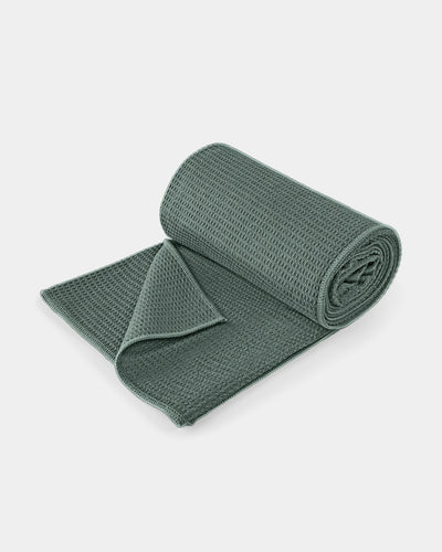 Lotuscrafts - Πετσέτα Στρώματος - Yoga Mat Towel - Balsam Green Διαστάσεις: 183cm x 61cm - mykarma.gr