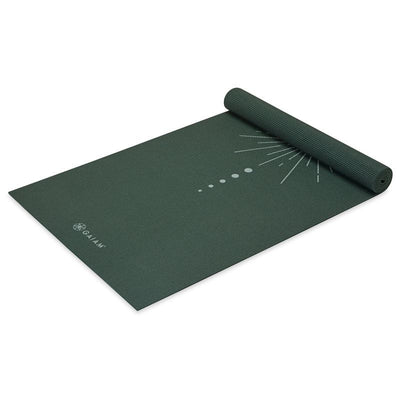 Gaiam Στρώμα Yoga Deep Green Vision Διαστάσεις: Μήκος: 173 εκ Πλάτος: 61 εκ Πάχος: 5 mm - mykarma.gr