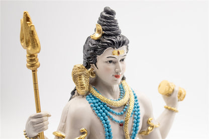 Άγαλμα Θεού Σίβα (Shiva) - ρητίνη Διαστάσεις: 22,5x13,5x29 εκ