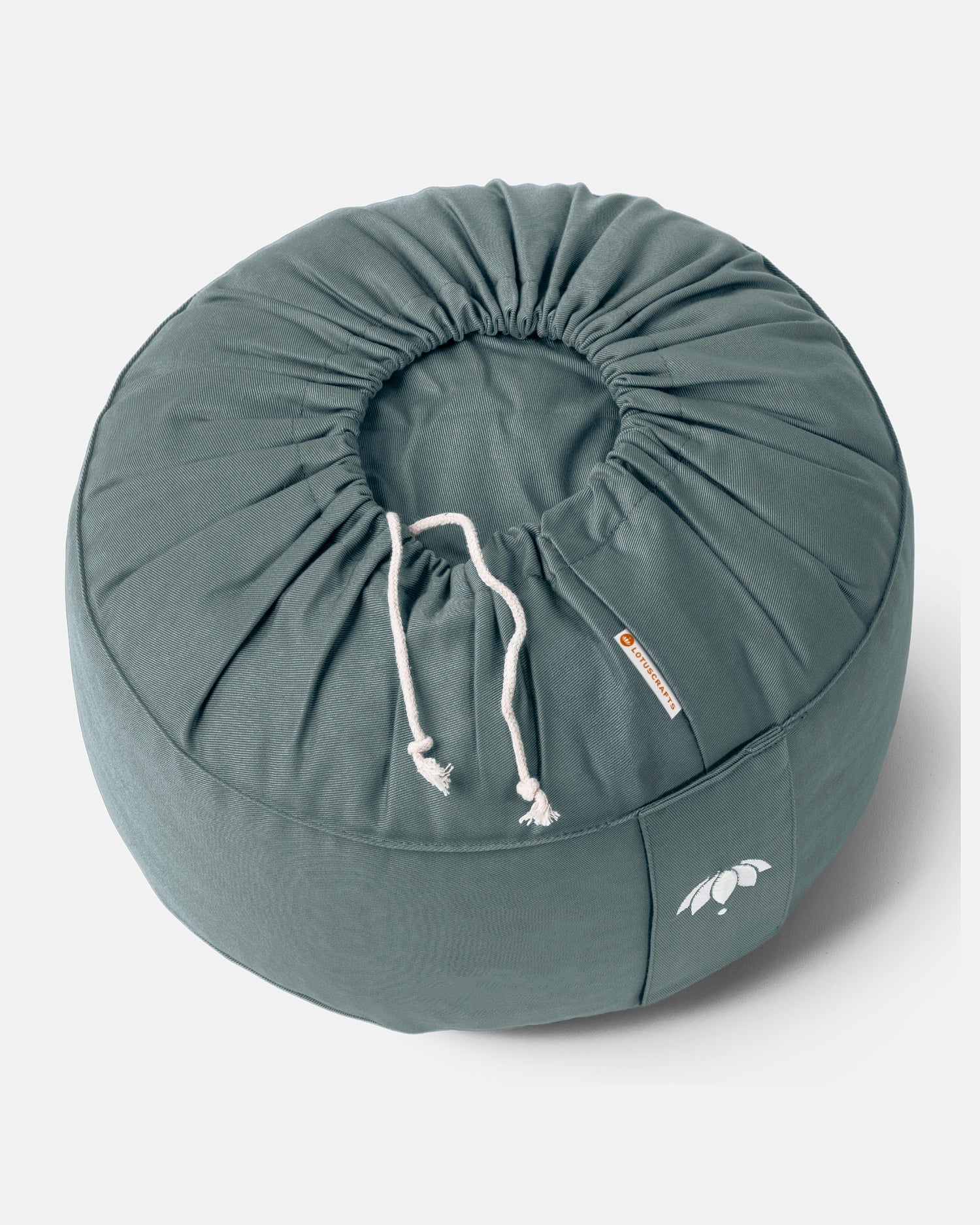 Lotuscrafts Μαξιλάρι διαλογισμού Lotus - Balsam green Διαστάσεις: 31 × 15 εκ  1,6 κιλά - mykarma.gr