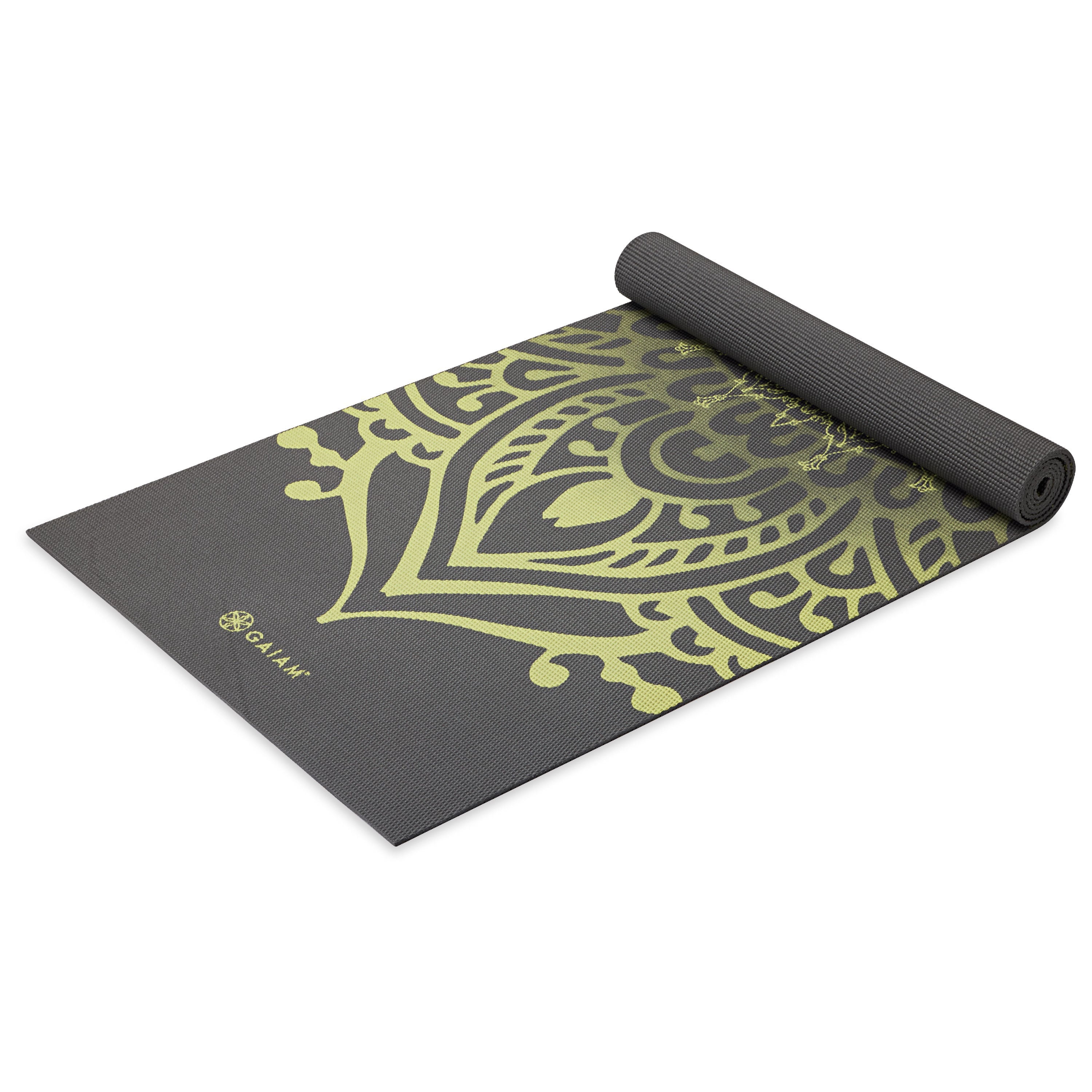 Gaiam Premium Στρώμα Yoga Matcha Sundial Layers Διαστάσεις: Μήκος: 173 εκ Πλάτος: 61 εκ Πάχος: 5 mm - mykarma.gr