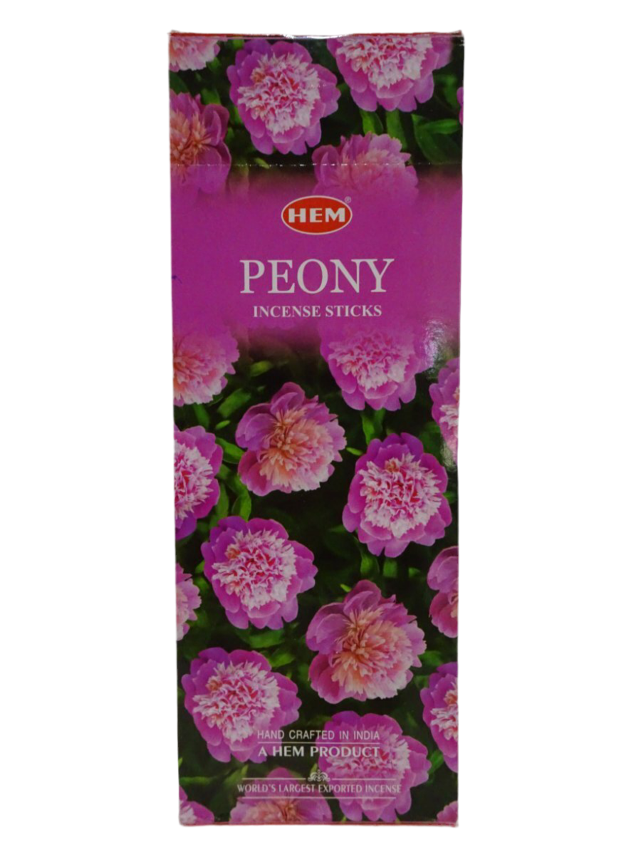 Hem Ινδικό Αρωματικό Στικ - Παιώνια (Peony)  20γρ