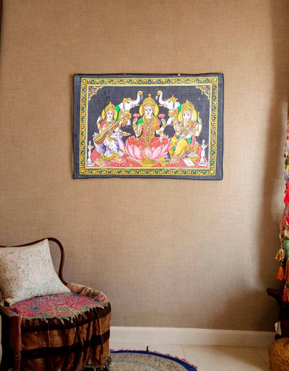 Authentic Hindu Art - Tapestry of Indian Gods - mykarma.gr