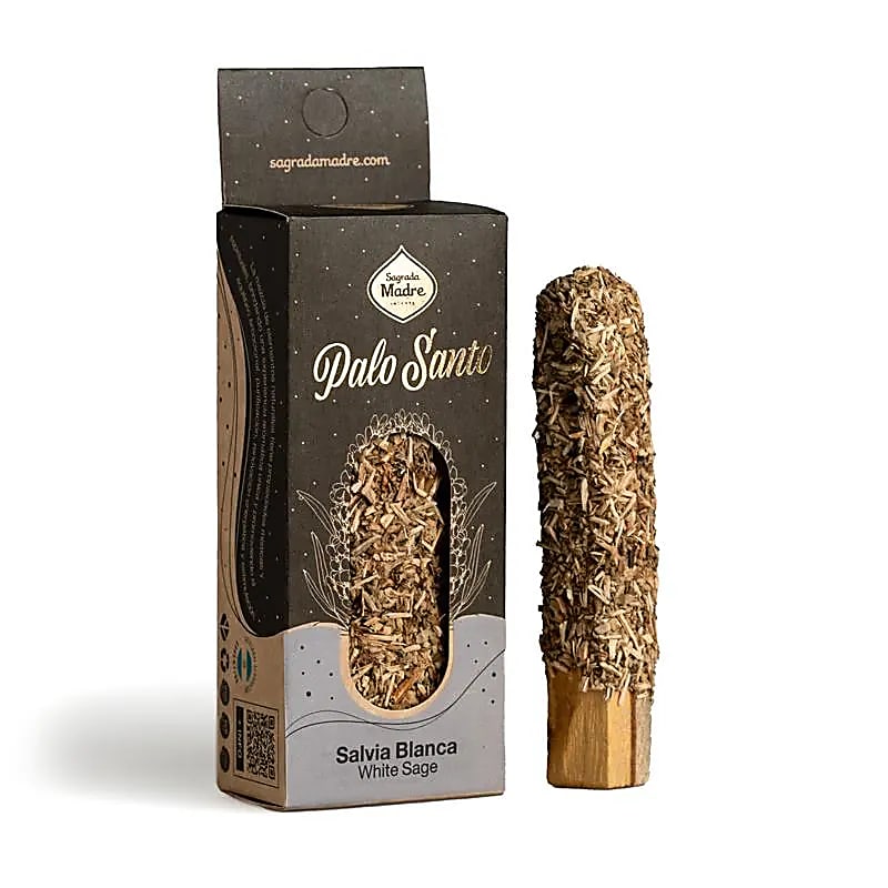 Sagrada Madre - Palo Santo με Λευκό Φασκόμηλο (White Sage) – 20 g