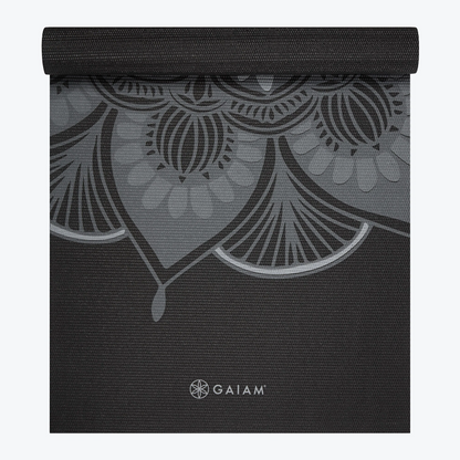 Gaiam Classic Στρώμα Yoga Mystic Ink Διαστάσεις: Μήκος: 173 εκ Πλάτος: 61 εκ Πάχος: 4 mm - mykarma.gr