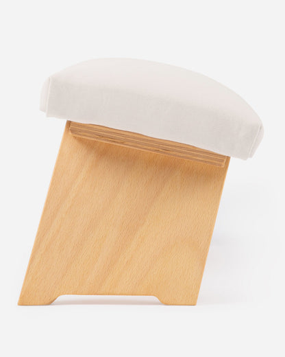 Lotuscrafts Ξύλινος Πάγκος Διαλογισμού “Dharma” (Meditation Bench) με αναδιπλούμενα πόδια - Nature Βάρος: 2,2 kg Διαστάσεις: 46 × 19,5 cm - mykarma.gr