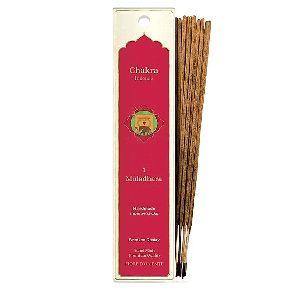 Fiore d'Oriente Αρωματικά Στικ για εξισορρόπηση των 1o Chakra Root Muladhara - 20 g - mykarma.gr