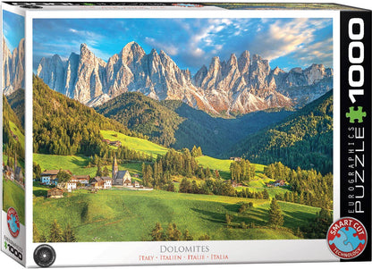 Παζλ 1000 Τεμαχίων - Puzzle “Dolomites, Italian Alps” Τεχνολογία: Smart-Cut™