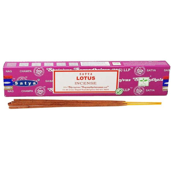 Αρωματικά Στικ Satya Agarbatti - Λωτός (Lotus) Βάρος: 15 g - mykarma.gr