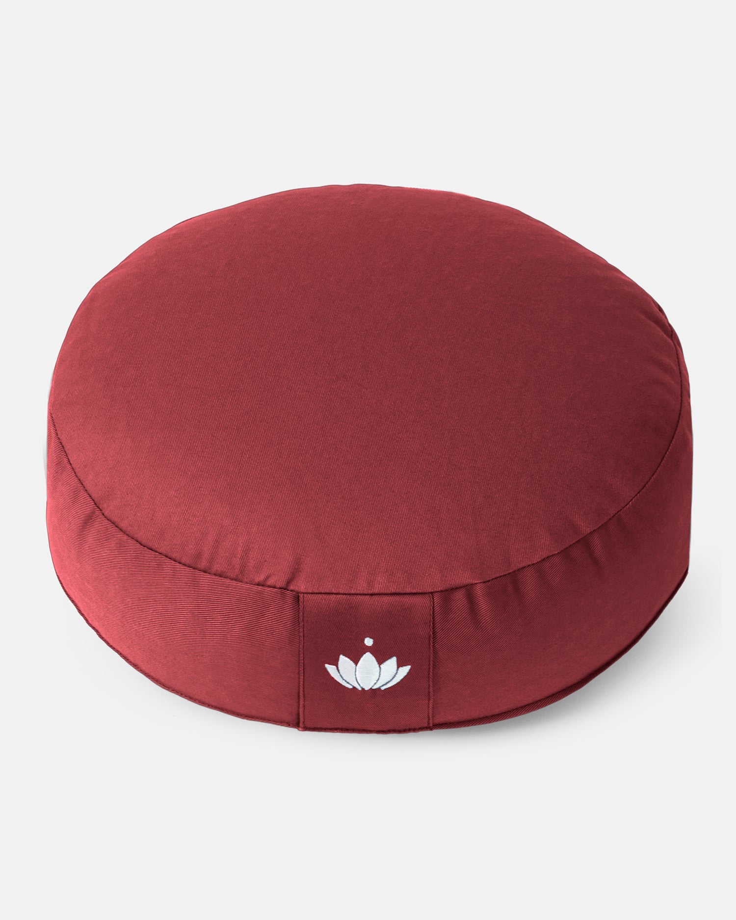 Lotuscrafts Μαξιλάρι Διαλογισμού Lotus - Bordeaux Διαστάσεις: 31 × 10 εκ - mykarma.gr