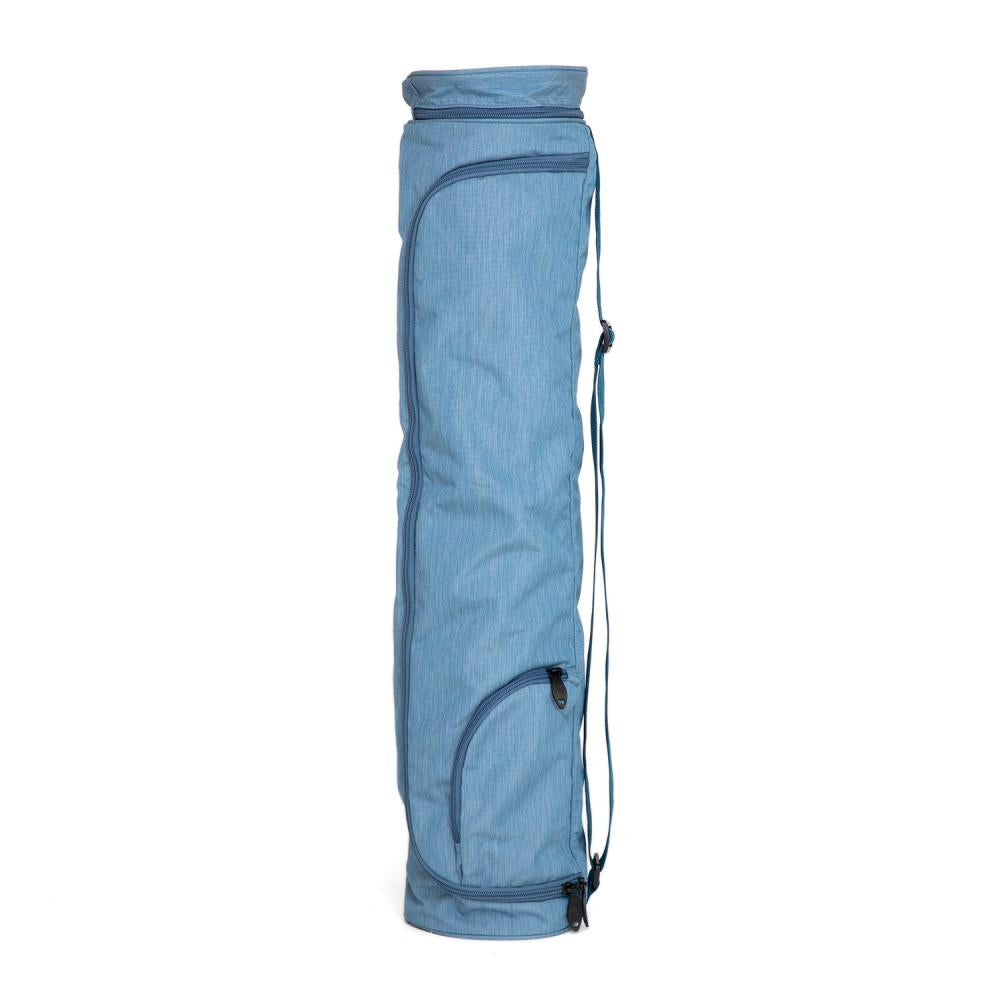 Bodhi Asana Mat Bag XL - Τσάντα Μεταφοράς από πολυεστέρα για στρώμα - heather blue Διαστάσεις: 81cm x 15cm