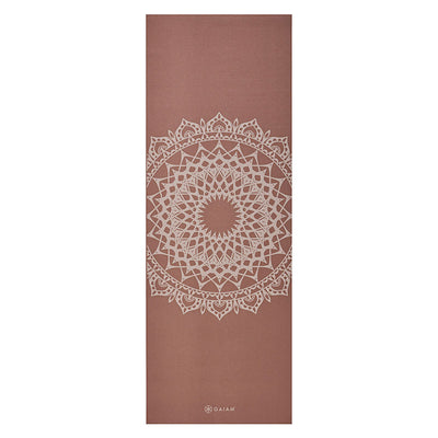 Gaiam  Στρώμα Yoga Cinnamon Marrakesh Διαστάσεις: Μήκος: 173 εκ Πλάτος: 61 εκ Πάχος: 5 mm - mykarma.gr