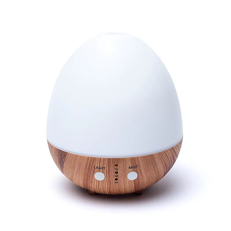 Ultrasonic aroma diffuser “Oval”-διαχυτής αρώματος για Αιθέριο έλαιο - καλώδιο USB & Led Περιεκτικότητα 200ml Μέγεθος:
15.8x13.6x13.6 - mykarma.gr